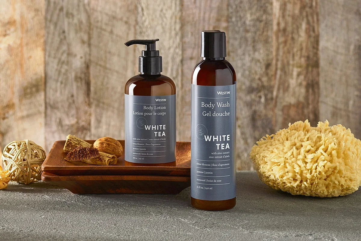 White Tea Scent Products | Westin Hotel Body Lotion, Soap, Shampoo 