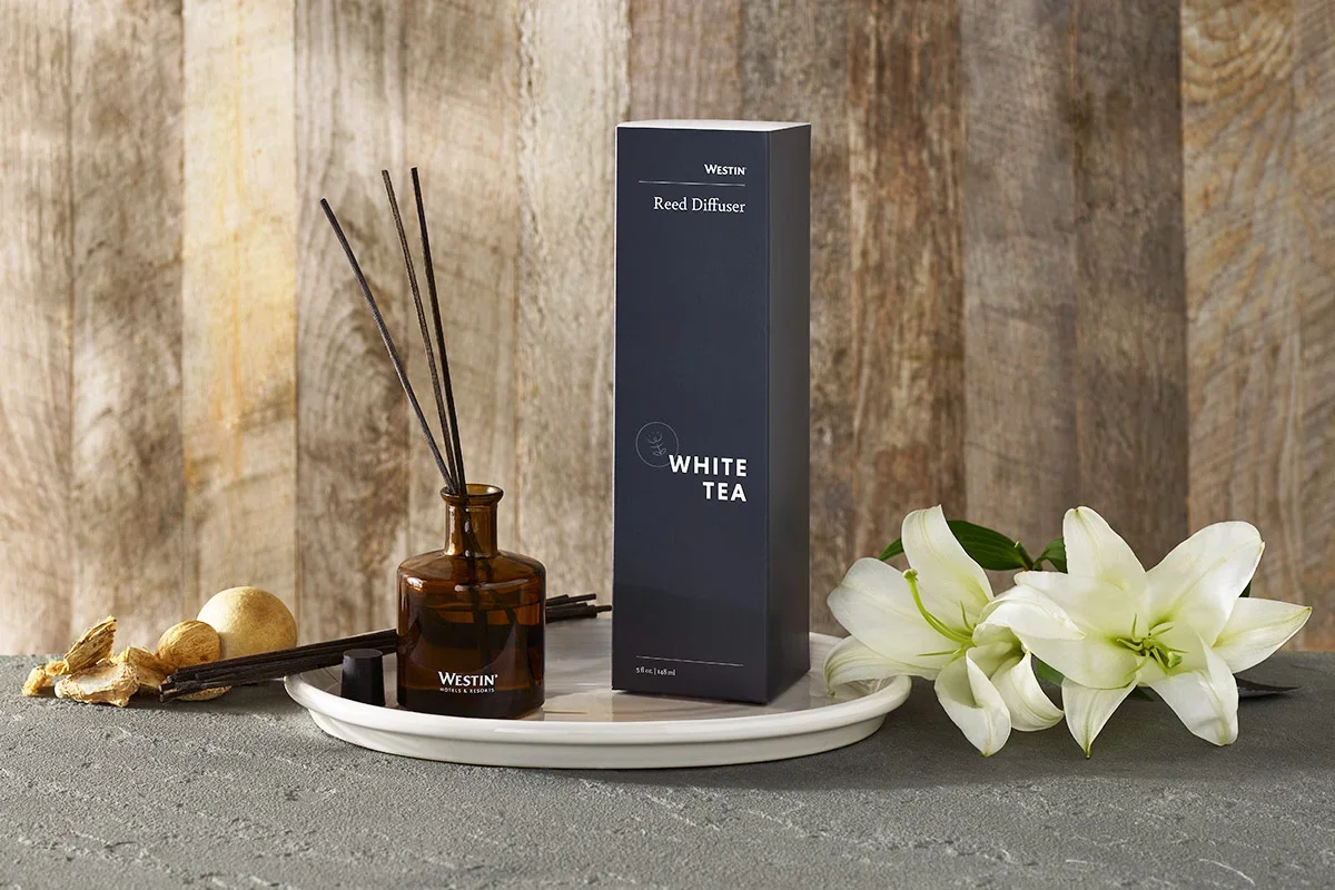 White Tea Home Fragrance | Westin Hotel Candles, Scent Diffusers 